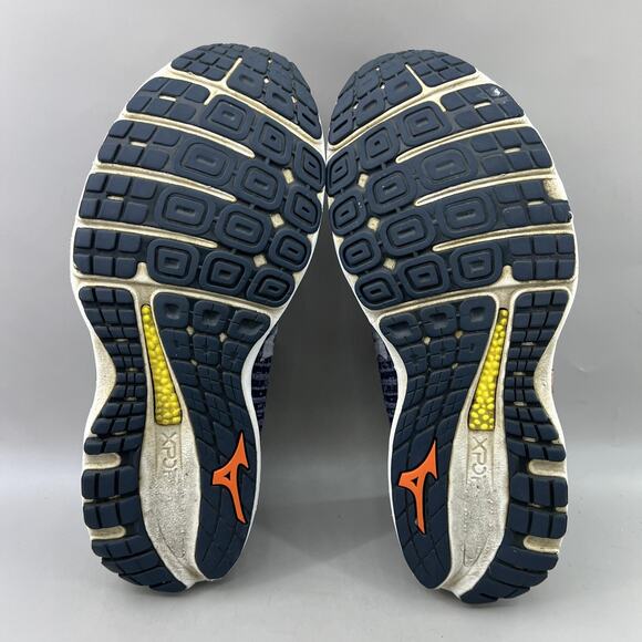 Mizuno Wave Sky Waveknit 3 Running Shoes Men Size 13 Blue Comfort Low Sneakers - Picture 7 of 9